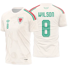 Arte Vetor Camisa Gales visita 2026