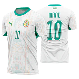 Arte vetor camisa Senegal Titular 2026-28