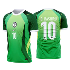 Arte Vetor Camisa Nigéria Titular 2026-28