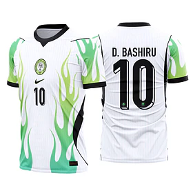 Arte Vetor Camisa Nigéria Reserva 2026-28