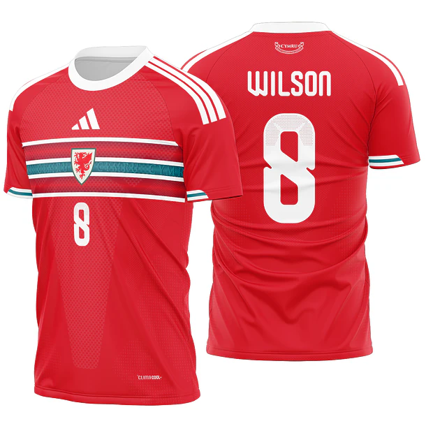 Arte Vetor Camisa Gales Local 2026