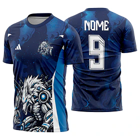 Arte vetor camisa Interclasse lobo Mod-903