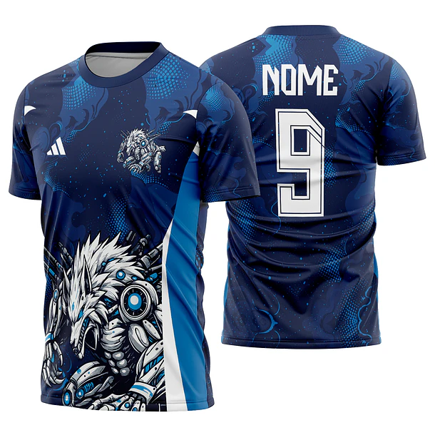 Arte vetor camisa Interclasse lobo Mod-903