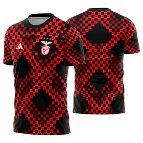 Arte Vetor Camisa Benfica Pré-jogo 2025-2026
