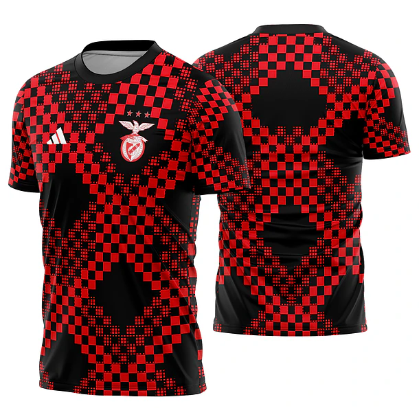 Arte Vetor Camisa Benfica Pré-jogo 2025-2026