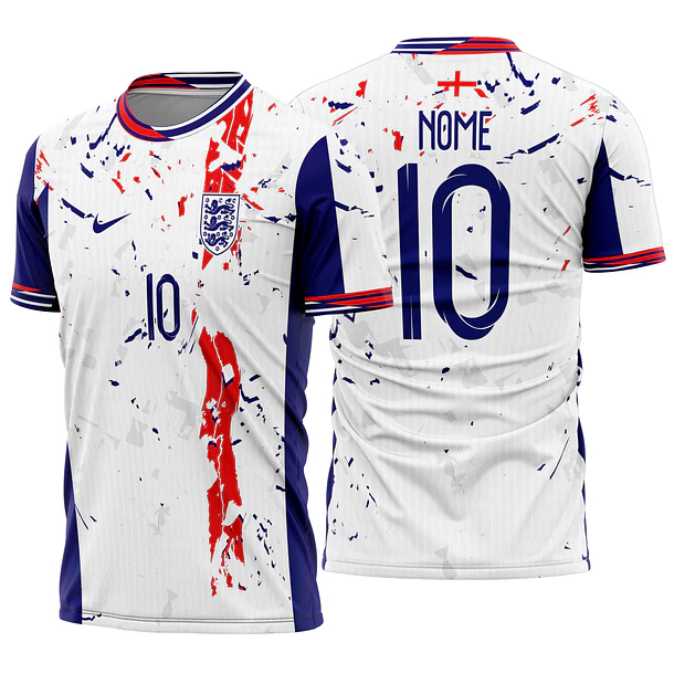Arte Vetor Camisa Inglaterra conceito 2026