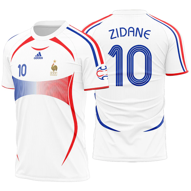 Arte Vetor Camisa França visita 2006