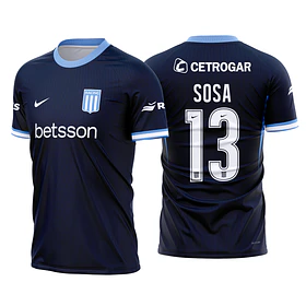 Arte vetor camisa Racing Club Away 2026