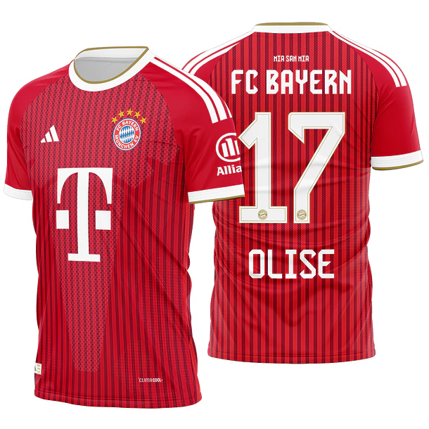 Arte Vetor Camisa Bayern München Home 2026-2027