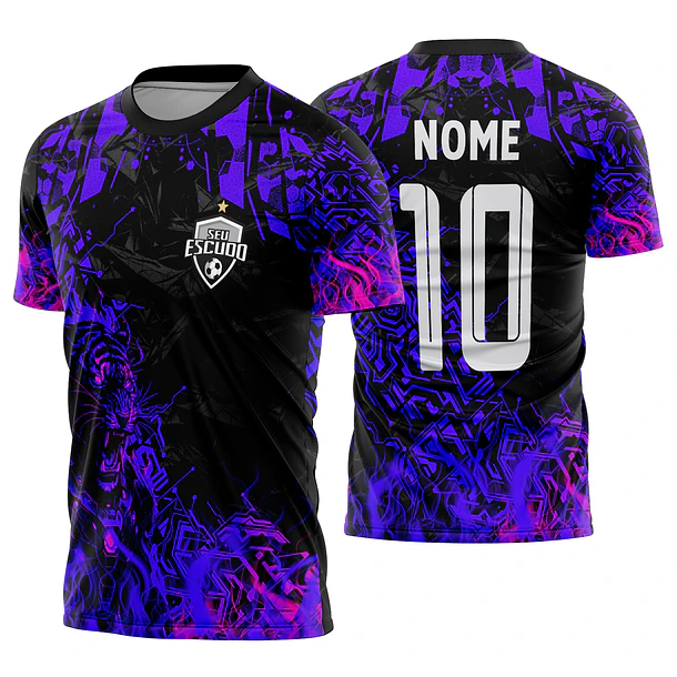 Arte vetor camisa Interclasse tigre Mod-907