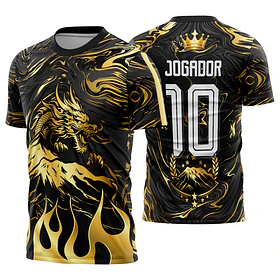 Arte Vetor Camisa Interclasse dragão Mod-910