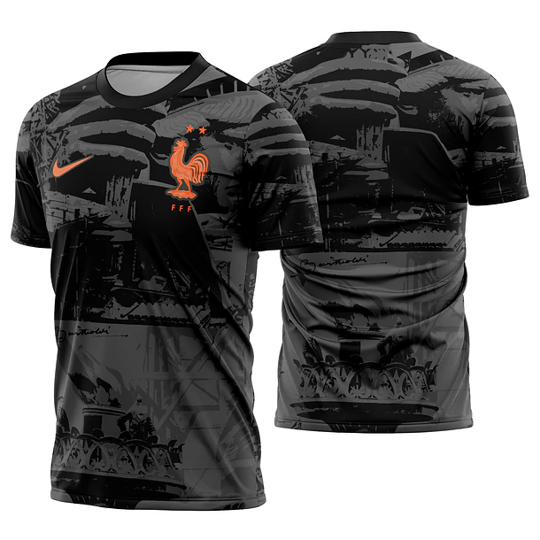 Arte Vetor Camisa França Lifestyle 2026