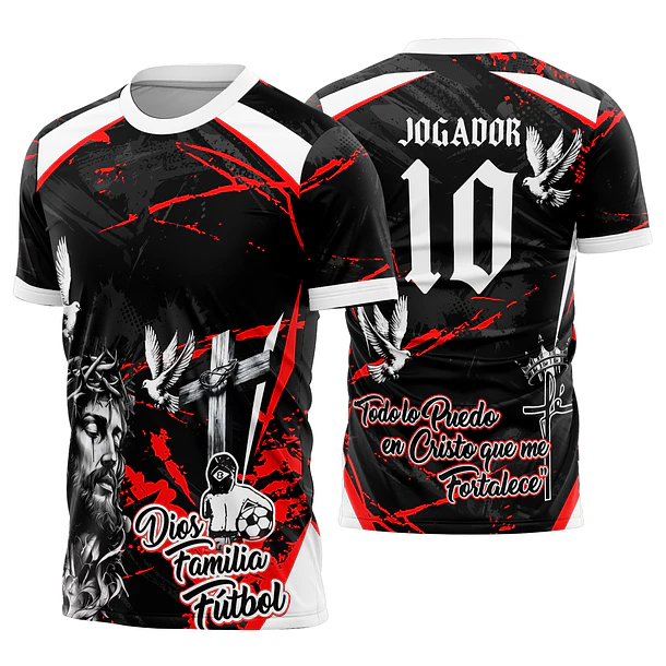Arte Vetor Camisa Interclasse cristo Mod-913