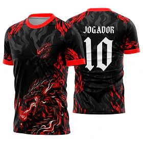 Arte Vetor Camisa Interclasse dragão Mod-915