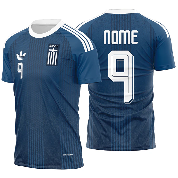 Arte Vetor Camisa Grécia Away 2026