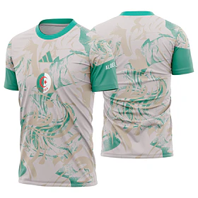 Arte vetor camisa Argelia Pre-jogo 2026