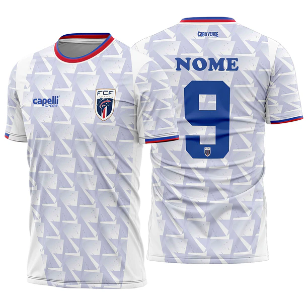 Arte vetor camisa Cabo Verde visita 2026