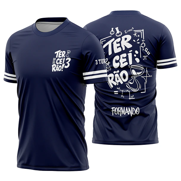 Arte estampa camisa Terceirão Ampulheta Mod-328