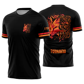 Arte vetor camisa Terceirão Raposa Mod-330