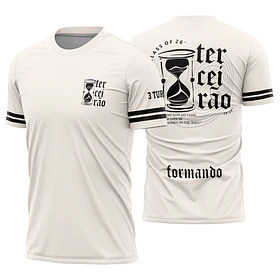 Arte vetor camisa Terceirão Ampulheta Mod-332