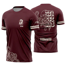 Arte vetor camisa Terceirão Polvo Mod-337