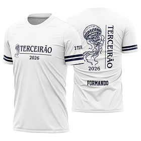 Arte vetor camisa Terceirão Agua Viva Mod-339
