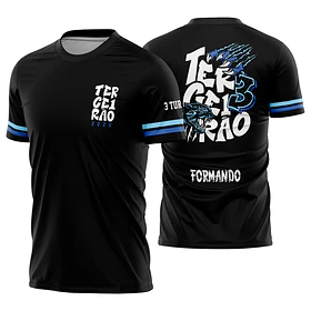 Arte vetor camisa Terceirão Puma Azul Mod-344