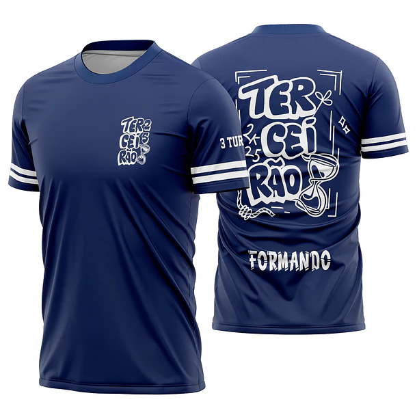 Arte vetor camisa Terceirão Ampulheta Mod-346