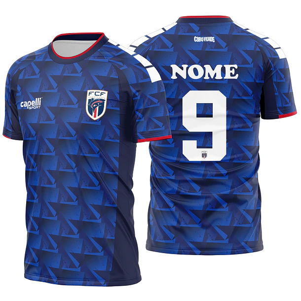 Arte Vetor Camisa Cabo Verde Home 2026
