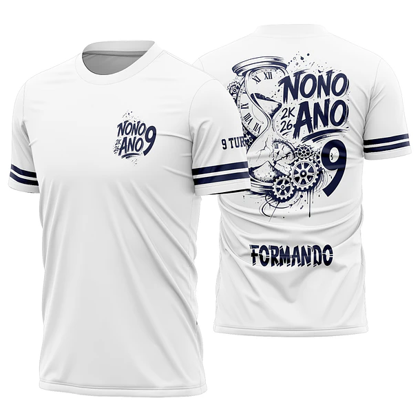 Arte Vetor Camisa Nono Ano Tempo Mod-341