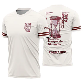 Arte Vetor Camisa Nono Ano Ampulheta Tempo Mod-342