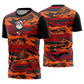 Arte Vetor Camisa Egito Pre-jogo 2026