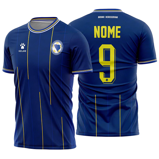 Arte vetor camisa Bosnia home 2026