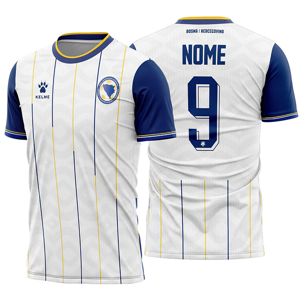Arte vetor camisa Bosnia Y Herzegovina Away 2026