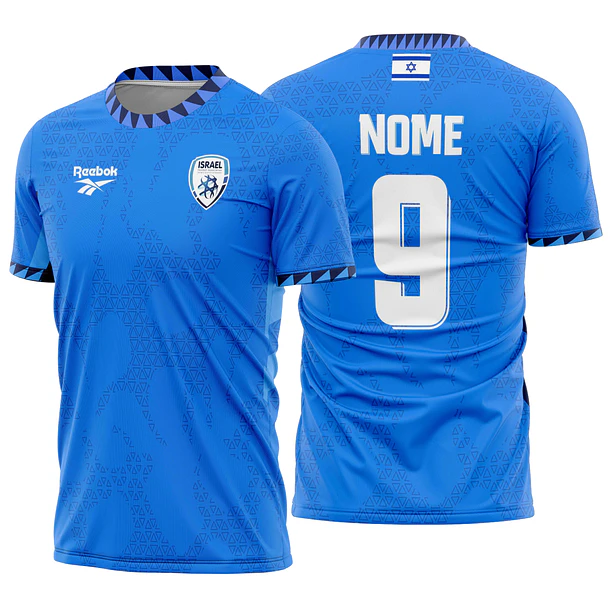 Arte vetor camisa Israel Away 2026