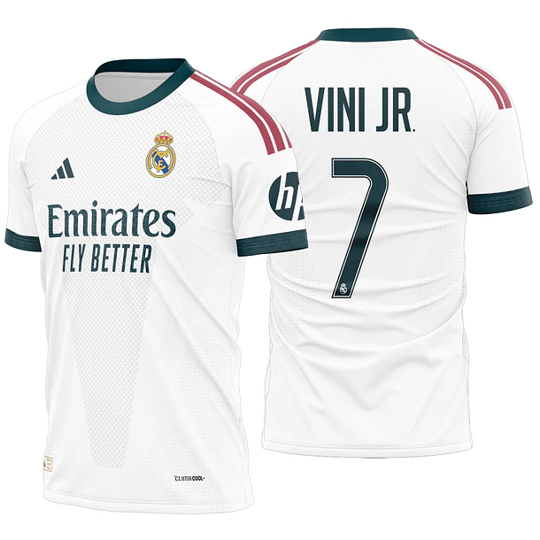 Arte Vetor Camisa Real Madrid Home 2026-2027