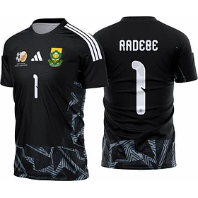 Arte vetor camisa Africa do Sul Goleiro I 2026-28