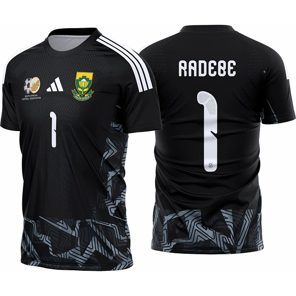Arte vetor camisa Africa do Sul Goleiro I 2026-28