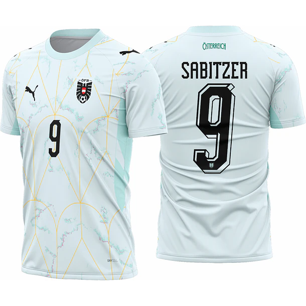 Arte vetor camisa Austria Reserva 2026-28