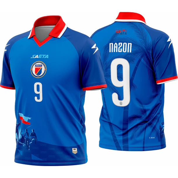 Arte Vetor Camisa Haiti Titular 2026-28