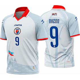 Arte Vetor Camisa Haiti Reserva 2026-28