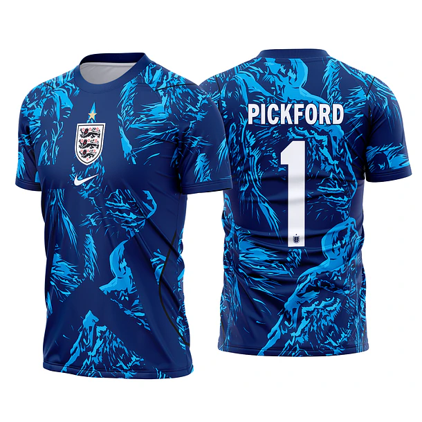 Arte Vetor Camisa Inglaterra Goleiro 2026