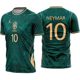 Arte Vetor Camisa Brasil Conceito Verde 2026
