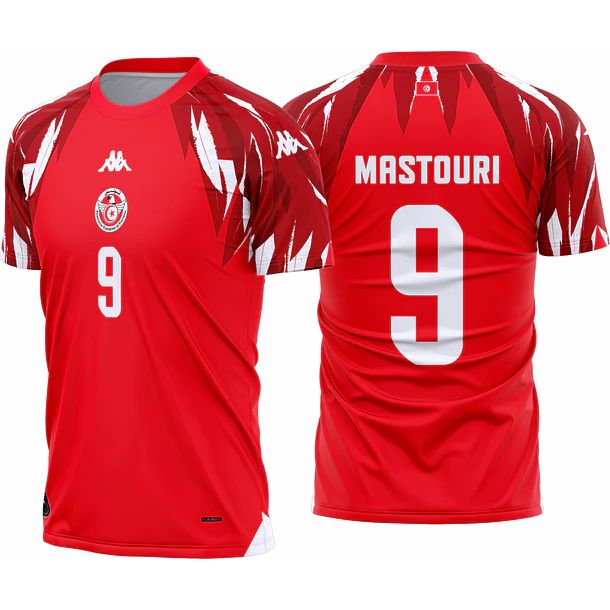 Arte vetor camisa Tunísia Reserva 2026-28
