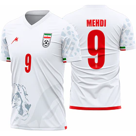 Arte vetor camisa Irã Titular 2026-28 