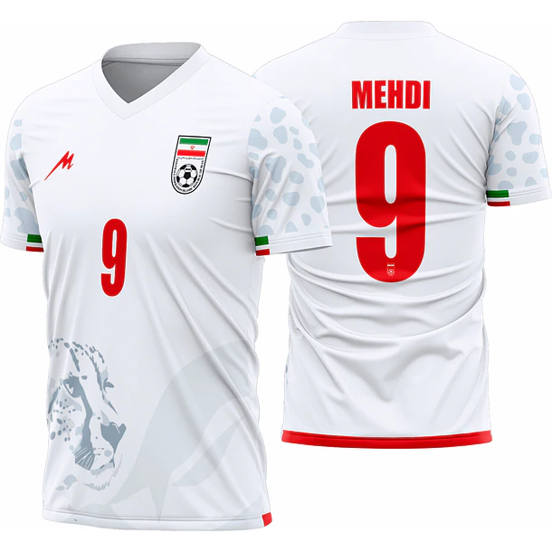 Arte vetor camisa Irã Titular 2026-28 