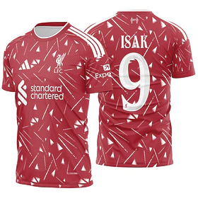 Arte Vetor Camisa Liverpool FC Home 2026-2027