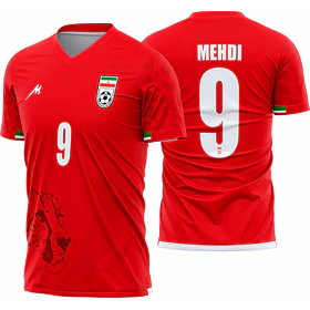 Arte Vetor Camisa Irã Reserva 2026-28 