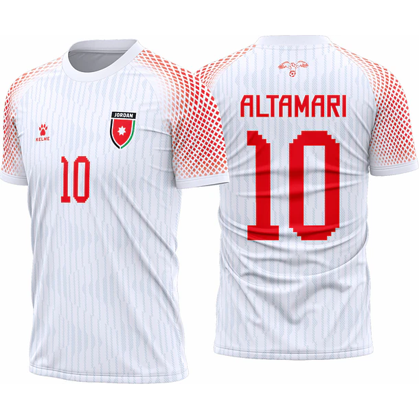 Arte Vetor Camisa Jordânia Titular 2026-28
