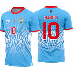 Arte vetor camisa RD Congo Titular 2026-28
